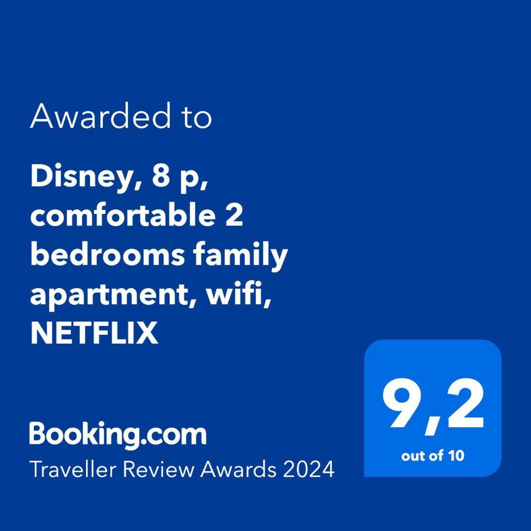 Disney, Very Nice 2 Bedrooms Family Apartment, Wifi, Netflix 8 Pers Chessy  Eksteriør bilde