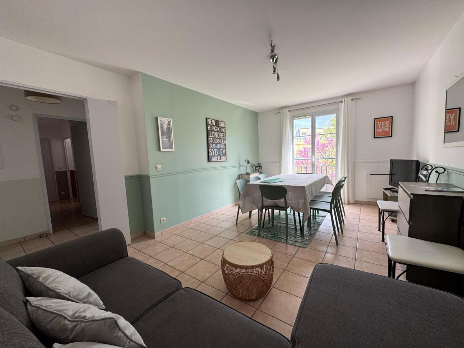 Disney, Very Nice 2 Bedrooms Family Apartment, Wifi, Netflix 8 Pers Chessy  Eksteriør bilde