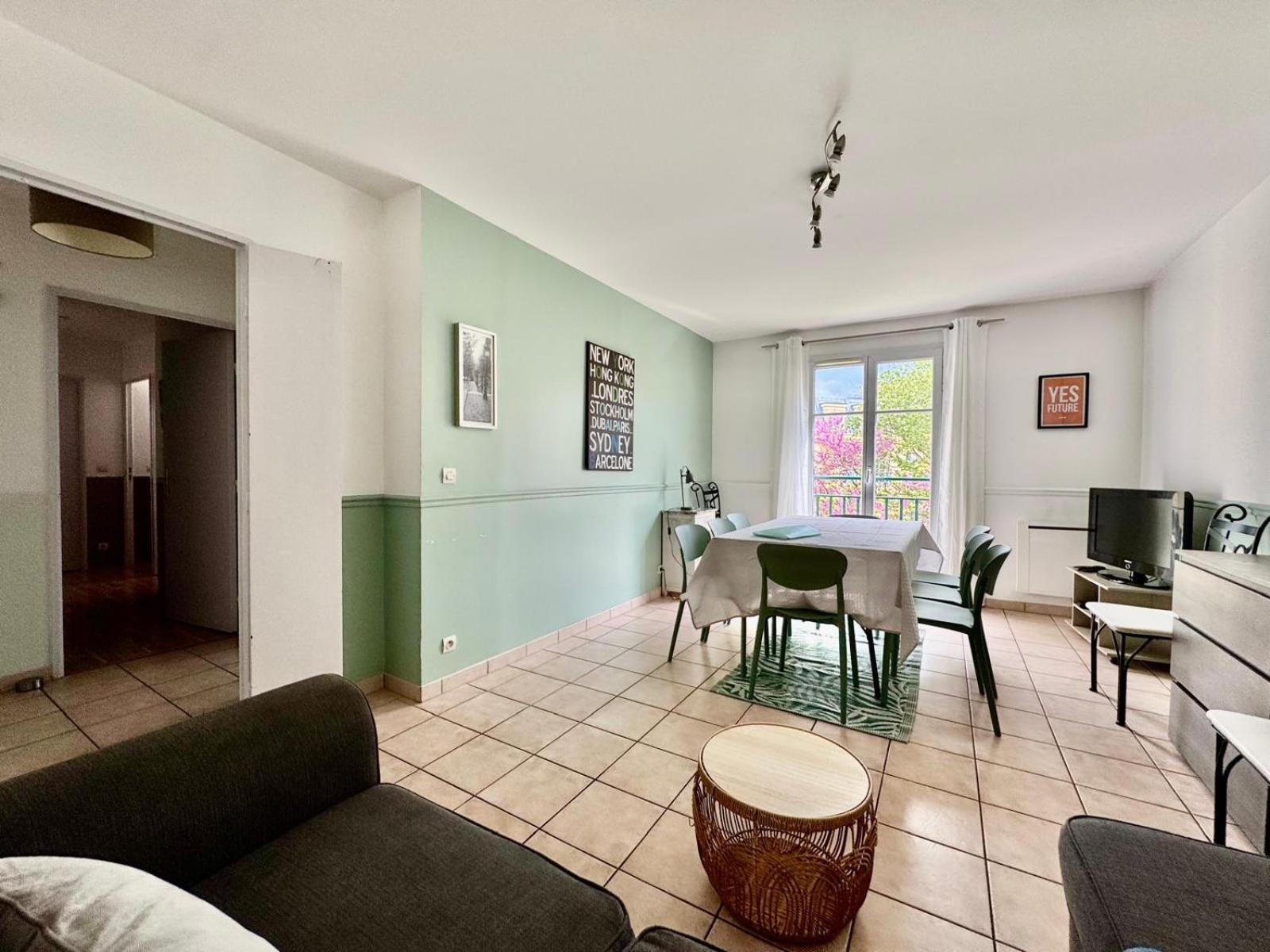 Disney, Very Nice 2 Bedrooms Family Apartment, Wifi, Netflix 8 Pers Chessy  Eksteriør bilde